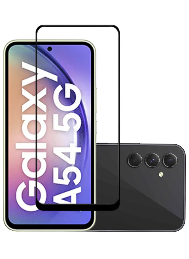 ACLIX Antistatic ESD Dustproof Premium Quality High Definition Tempered Glass Screen Protector Designed For Samsung Galaxy A54 - Image 1