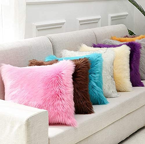 Homescape Microfiber Ultra Soft Smooth Throw Pillow Cushion for Home Decor Decorating Your Couches Or Sofas in Living Room Size-10 X 10 Inch (Multicolour, Set of 5) - Image 5