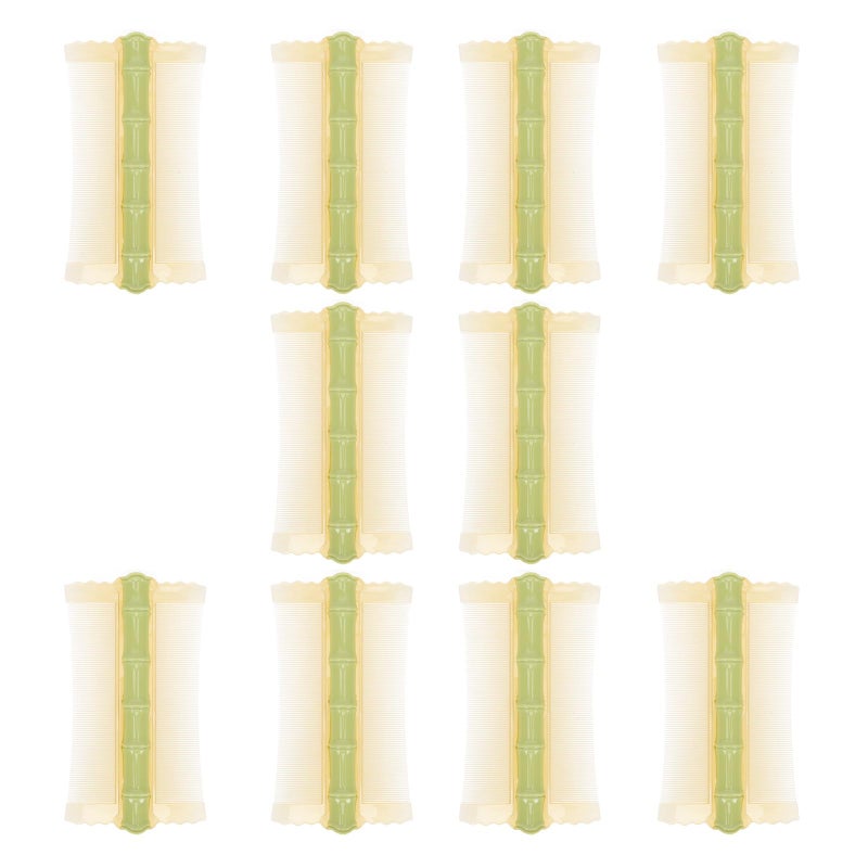 10pcs Double Sided Fine Tooth Plastic Combs For Adult Baby Hair Care Anti Static - Image 2