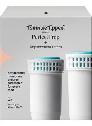 فلتر استبدال Perfect Prep، عبوة من 2، متوافق مع جميع آلات Perfect Prep، فلتر مضاد للبكتيريا يزيل البكتيريا والشوائب والملوثات - view 3