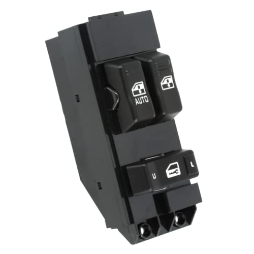 MOJTBE 15753934 Power Window Master Switch Compatible with 2000 2001 2002 GMC Sierra Chevy Silverado 1500 2500 HD 3500 2Doors Pickup Truck Replace OE 15054161 19259958 15047637 Driver Side - Image 1