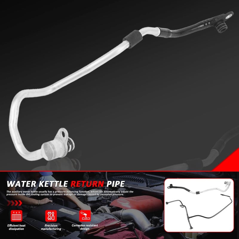 Radiator Hose 2012-2019 Compatible with Mercedes Benz GLE500 GLE63 AMG LG63 GL450 GL500 GLS550 MLAMG63 4MATIC Peat# 1665001091 2782000900 - Image 2