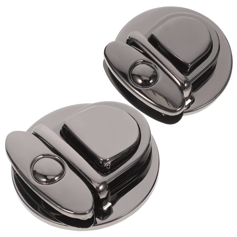 4 pcs Tuck Lock Clasp Purse Handbag Metal Clasp Buckles Locks Fasteners for DIY Bag Making Purse Handbag - Image 1