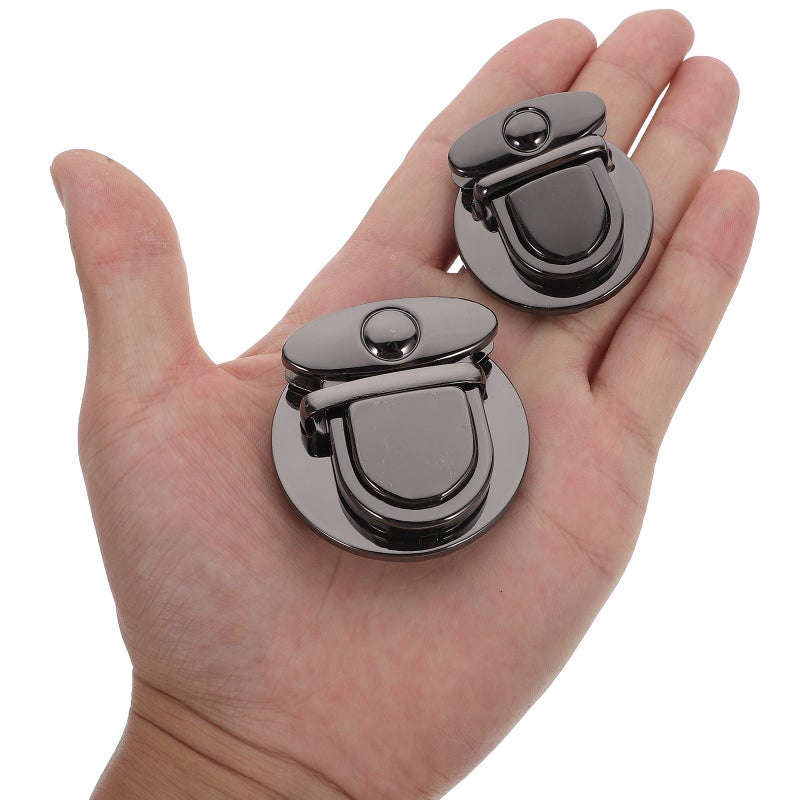 4 pcs Tuck Lock Clasp Purse Handbag Metal Clasp Buckles Locks Fasteners for DIY Bag Making Purse Handbag - Image 2