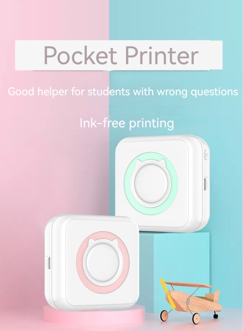 إم مياويان M MIAOYAN طابعة محمولة جديدة متصلة بالبلوتوث بدون حبر طابعة نصية صغيرة للجيب الحراري بدون حبر - Image 3