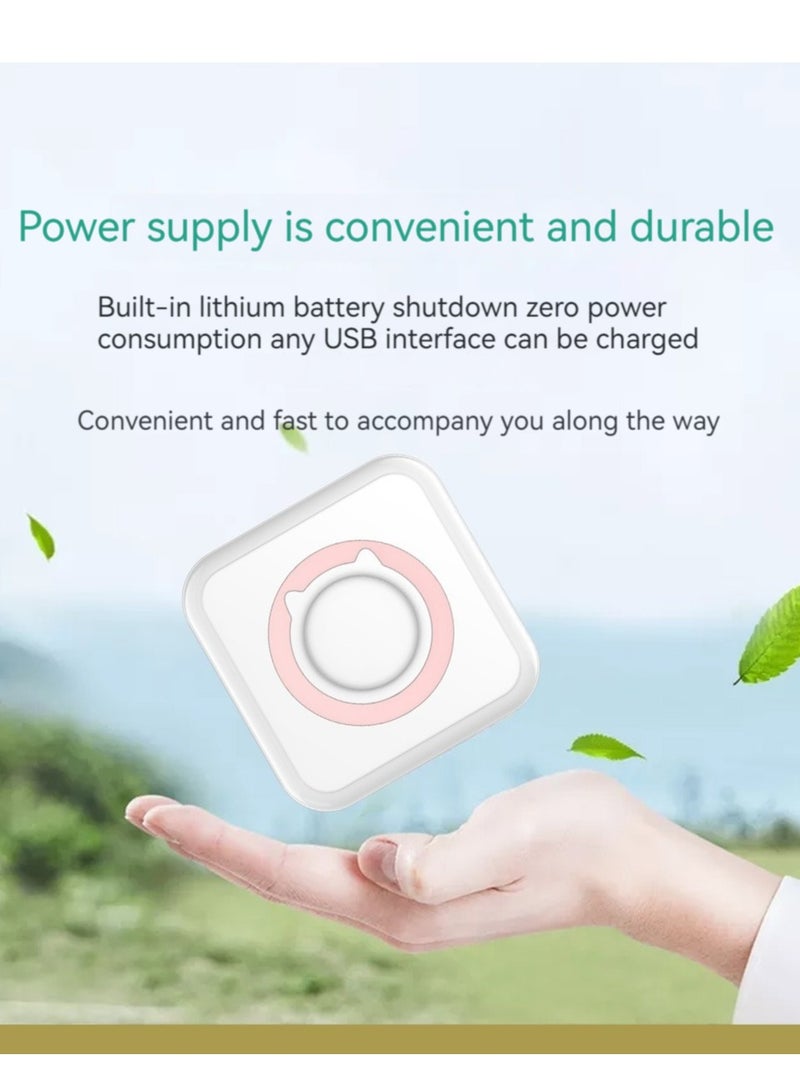 إم مياويان M MIAOYAN طابعة محمولة جديدة متصلة بالبلوتوث بدون حبر طابعة نصية صغيرة للجيب الحراري بدون حبر - Image 2