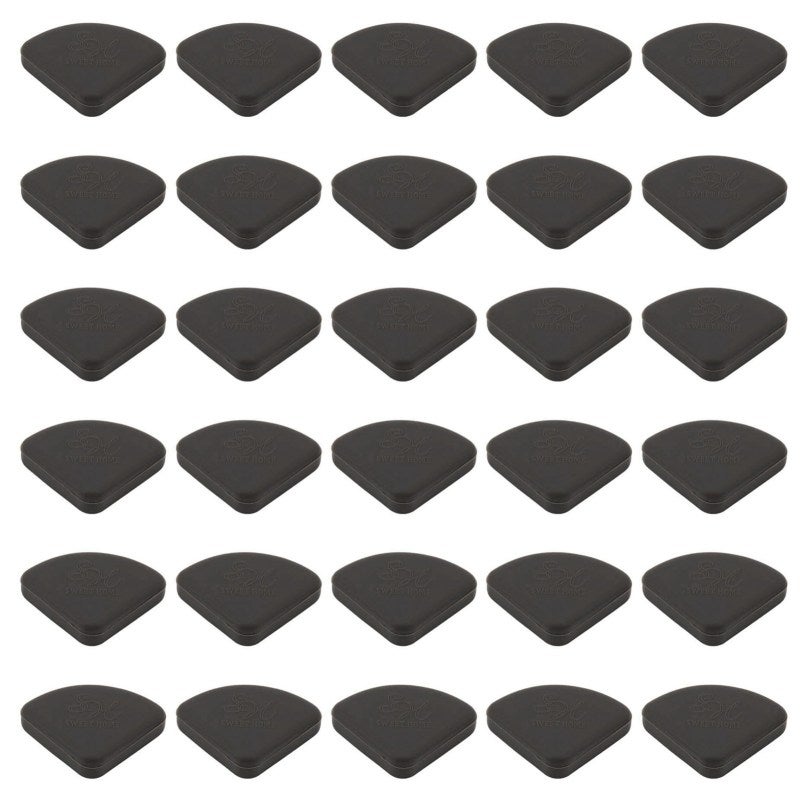 Baby Safety Corner Guard 1pc Black Soft Silicone - Strong Adhesion No Residue Furniture Edge Bumper - Easy Installation Secure Child Protection for Tables Washing Machines - Image 1