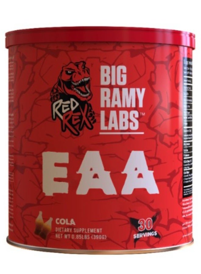 مختبرات رامي الكبرى ريدريكس - EAA مع  الإلكتروليت- نكهة الكولا - 390 جم - 30 حصة - Image 1