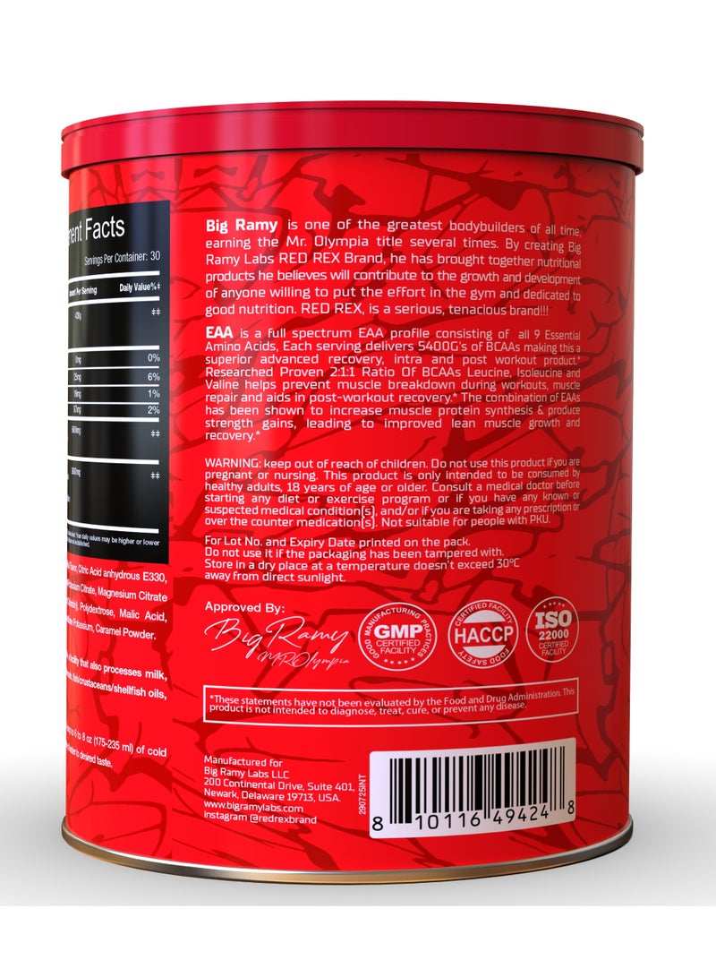مختبرات رامي الكبرى ريدريكس - EAA مع  الإلكتروليت- نكهة الكولا - 390 جم - 30 حصة - Image 2