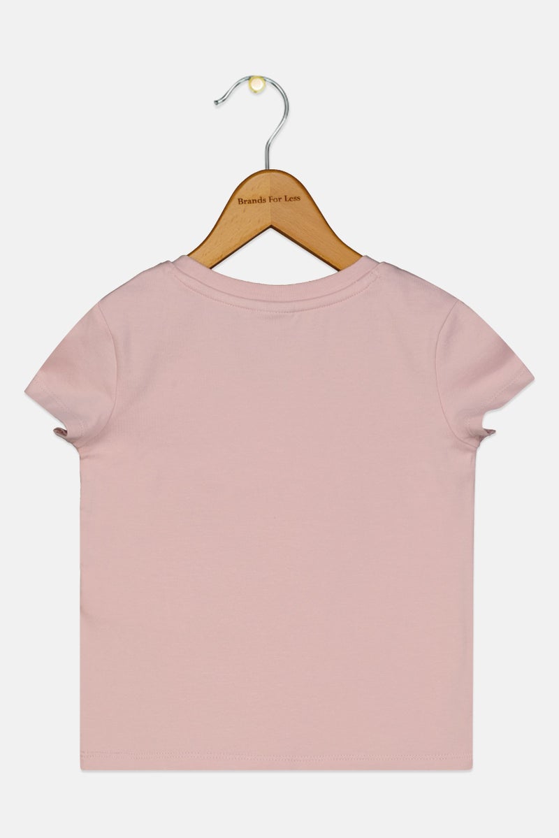 PUMA Kids Boy Sportswear Fit Short Sleeve T-Shirt, Light Mauve - Image 3