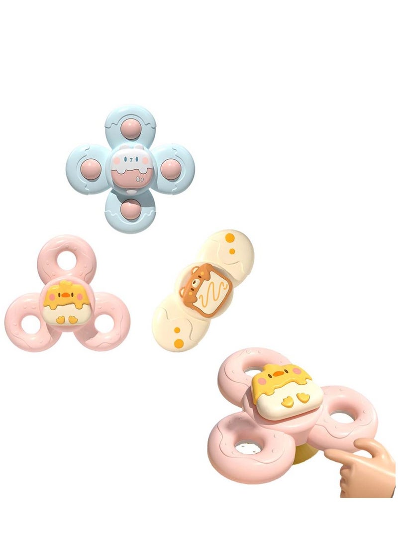 3Pcs Suction Cup Bath Toys for Toddlers 1-3, Fun Sensory Gifts for Boys & Girls Birthday, Water Play & Learning  - Image 2