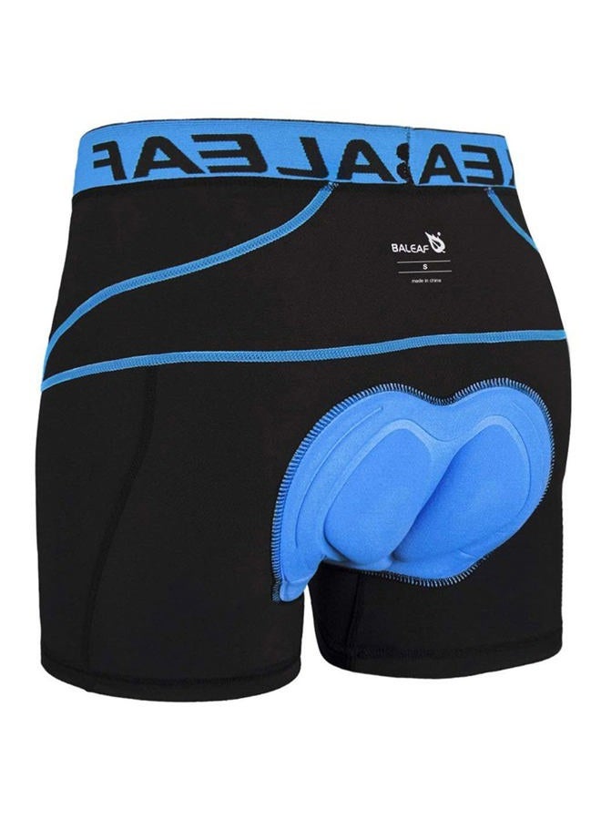 BALEAF Men's 3D Padded Bike Shorts Cycling Underwear MTB Liner Road Biking Bicycle Clothes Blue L - Image 1