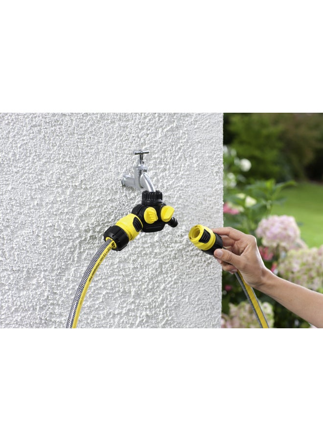 KARCHER موصل خرطوم عالمي بلس، يناسب خرطوم 1/2"، 5/8" و 3/4"، مقبض ناعم - Image 2