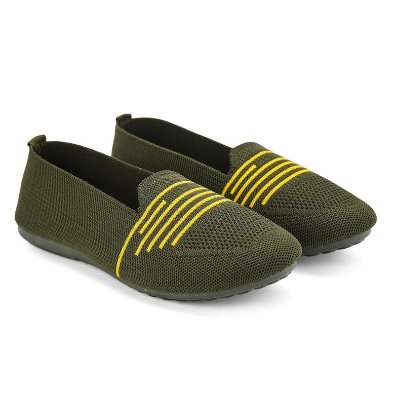 UNIAGE Soft and Comfortable Bottom Flat Heel Ballet Belly No Heel Flats for Women - Image 3