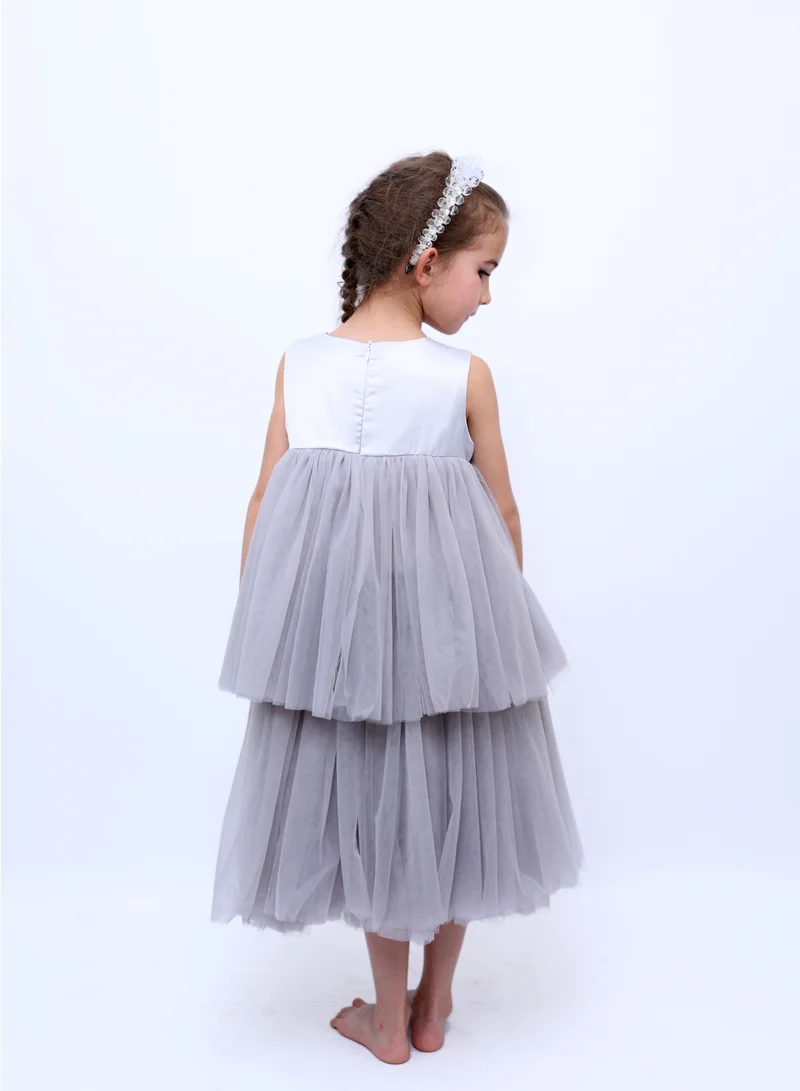 D'Daniela Tiered Tulle Dress