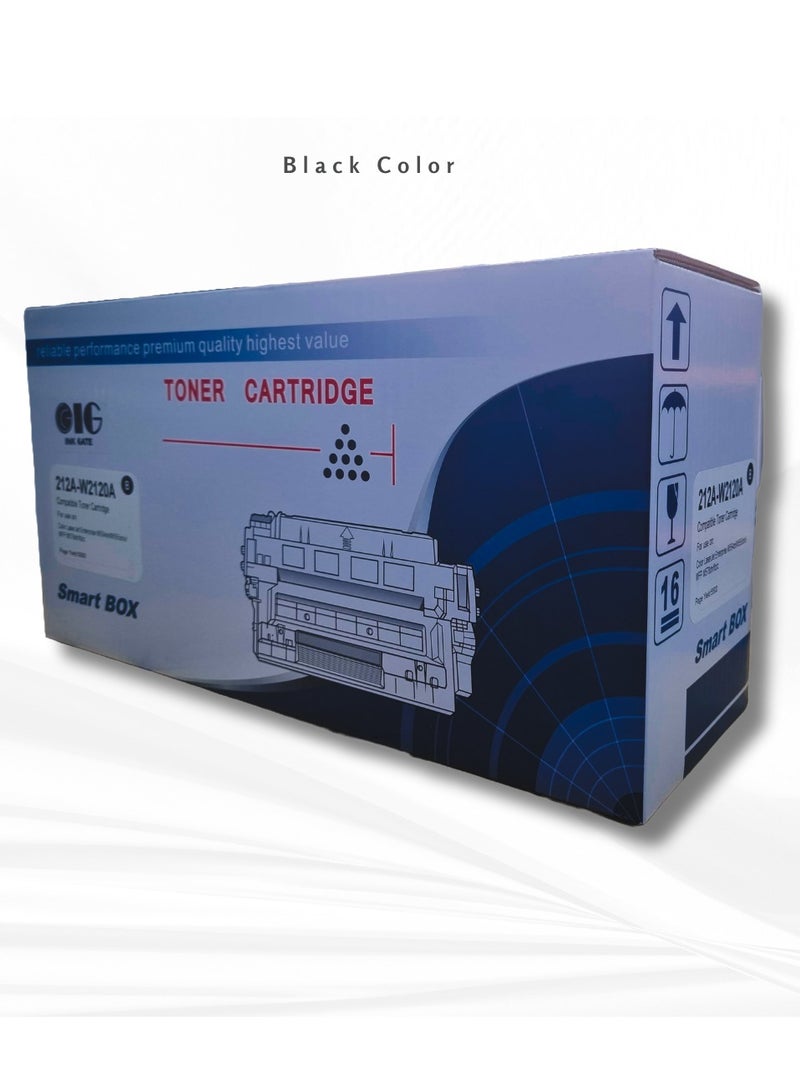 IG IG Compatible 212A Black Toner Cartridge – For HP Color LaserJet Enterprise M554, M555, MFP M578 – Up to 5,500 Pages  - Image 2