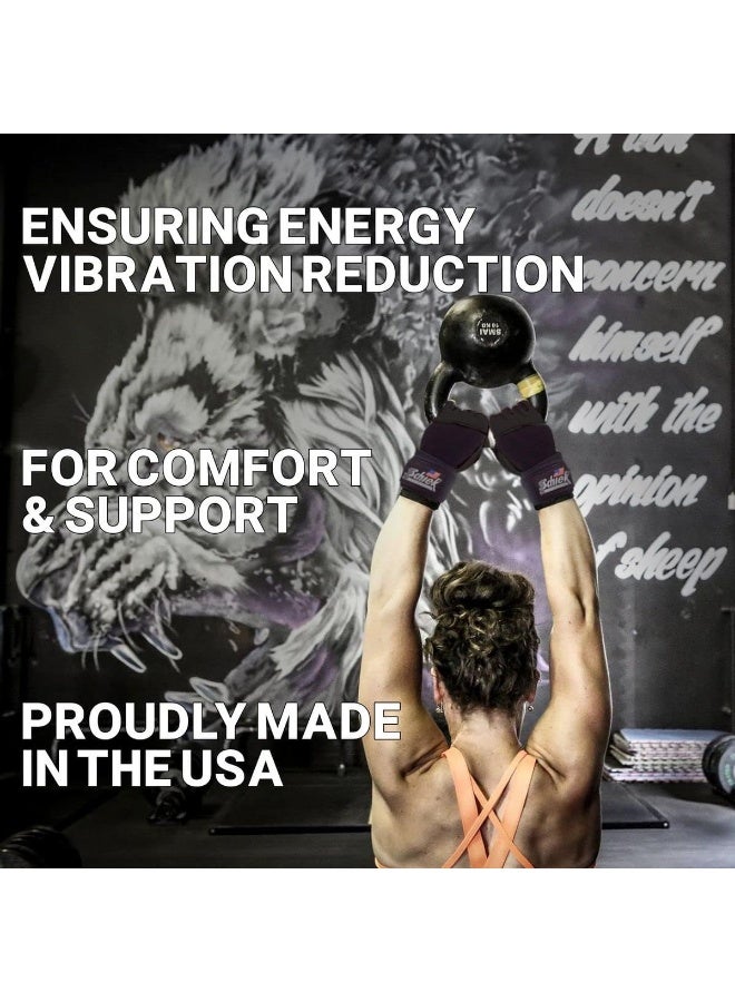 شيك قفازات رفع الأثقال بلاتينيوم للنساء من شيك موديل 520، مقاس صغير - Image 2