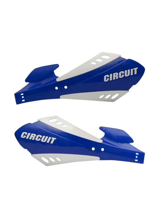 CIRCUIT PM033-242 SX Bicomp Hand Guards White Blue - Image 2