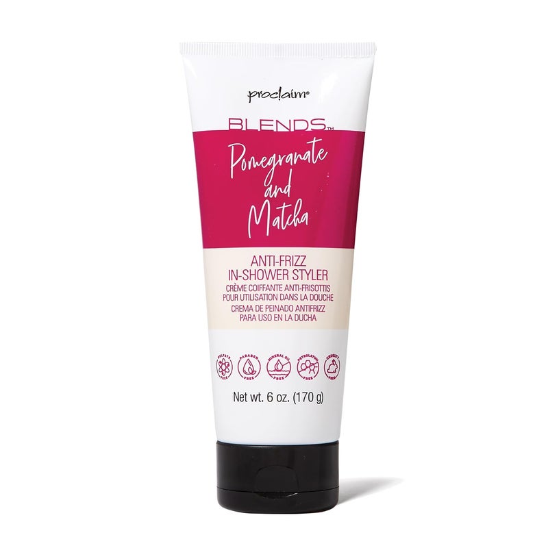 Proclaim Blends Pomegranate  Matcha AntiFrizz InShower Styler