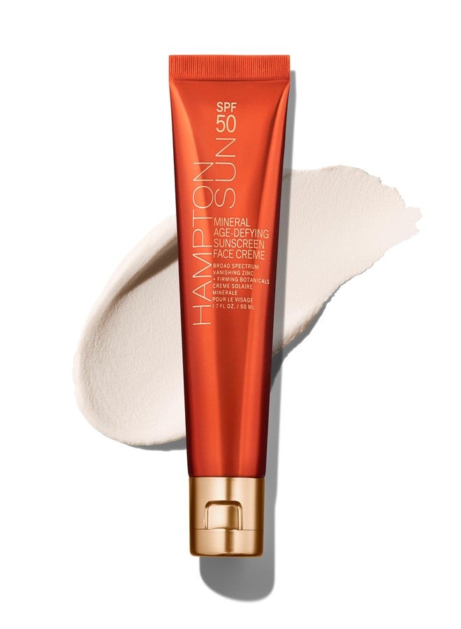 Hampton Sun Age Defying SPF 50 Mineral for Face, 1.7 Fl Oz