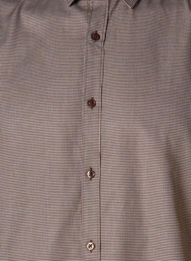 Splash FAV Men Regular Fit Collared Textured Long Sleeves Shirt