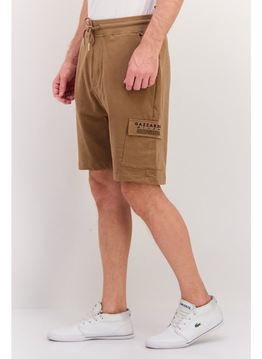 Men Drawstring Side Pocket Basic Shorts, Brown - pzsku/Z45ABE07B6B704D901D03Z/45/_/1737642124/9657f2a7-3316-43d5-a674-2cfad5aa291e