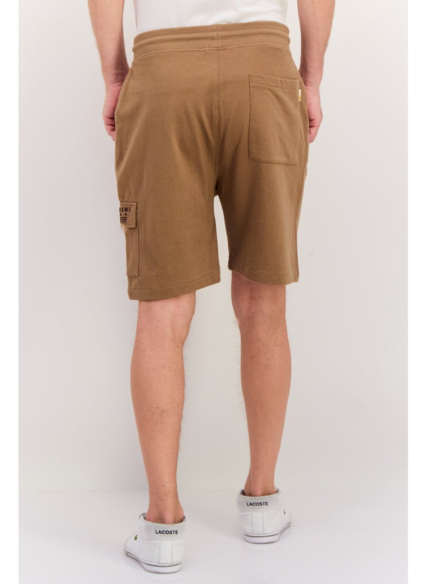 Men Drawstring Side Pocket Basic Shorts, Brown - pzsku/Z45ABE07B6B704D901D03Z/45/_/1737642192/f7be43b0-b226-482d-9edd-89d30b626c90