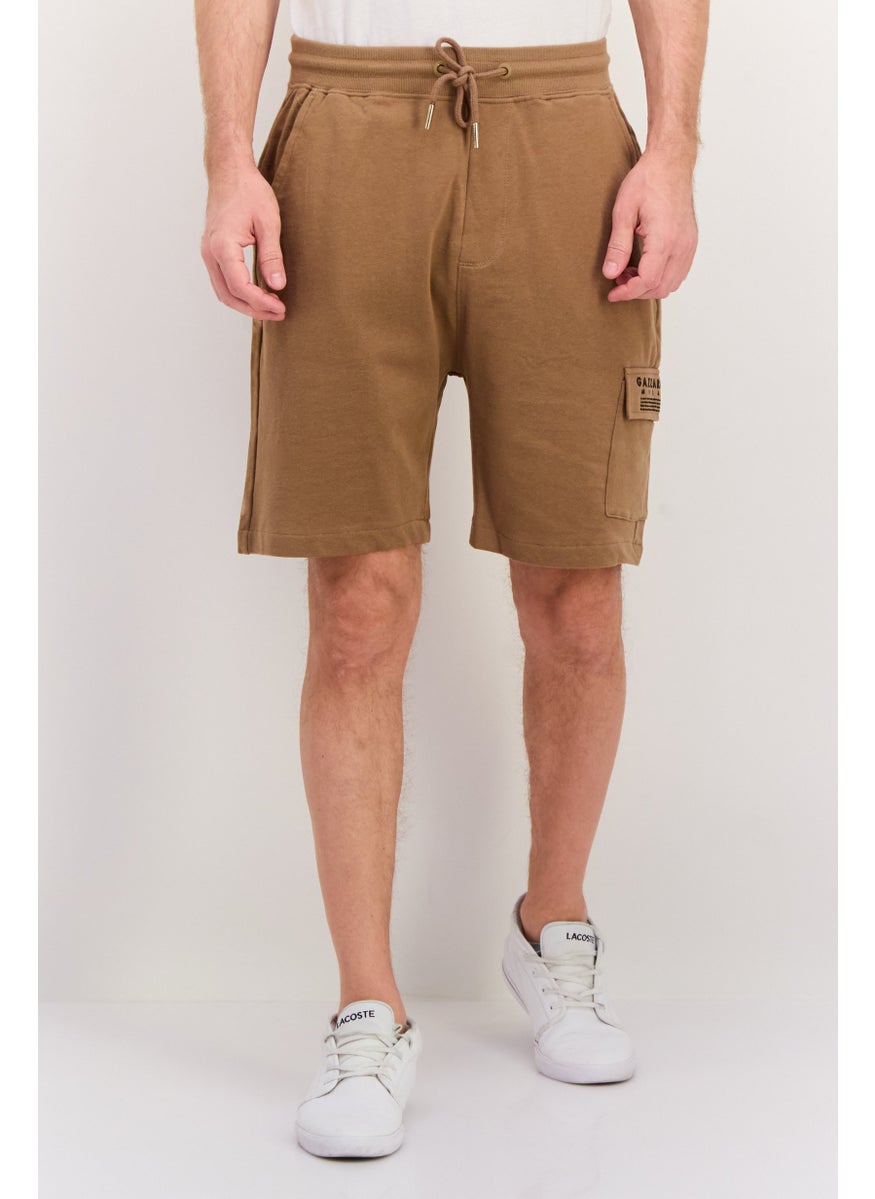 Men Drawstring Side Pocket Basic Shorts, Brown - pzsku/Z45ABE07B6B704D901D03Z/45/_/1737642204/e6fb2805-9000-4b9a-8052-745858933e7d