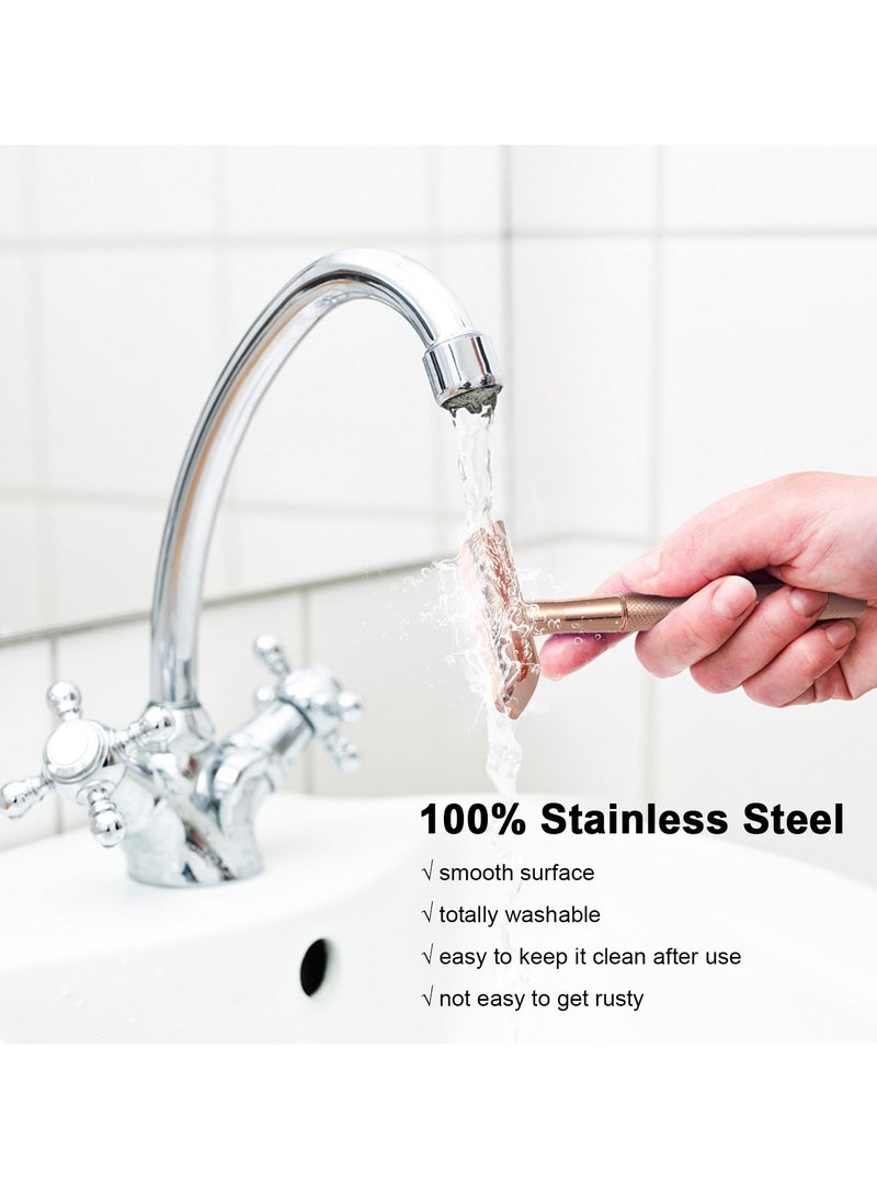 Captaintech Stainless Steel Double Edge Shaving Razor - Image 5