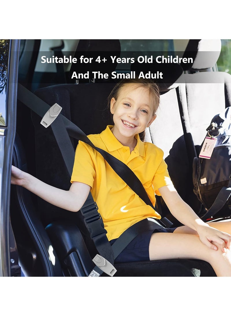 SOLARAE Kids Seat Belt Adjuster Car Seatbelt Adjuster with Clip and Position Belt Strap for Kids Protect Shoulder and Neck Seat Belt Adjuster for Kids Short Adults - Image 2