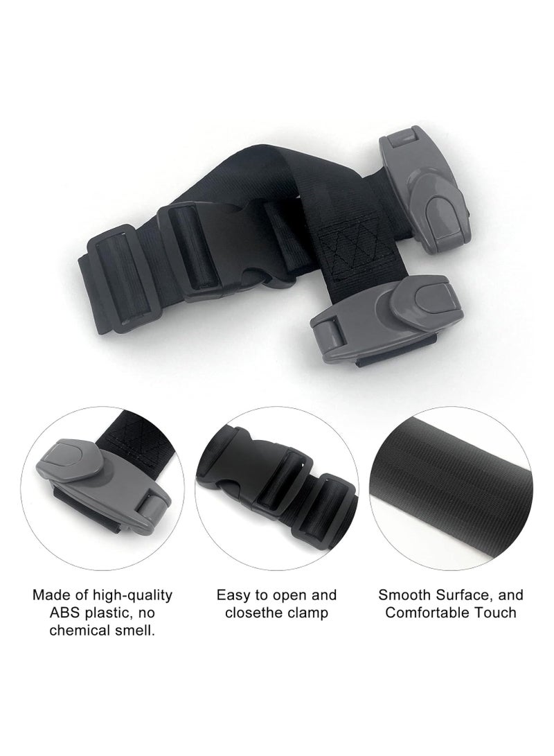 SOLARAE Kids Seat Belt Adjuster Car Seatbelt Adjuster with Clip and Position Belt Strap for Kids Protect Shoulder and Neck Seat Belt Adjuster for Kids Short Adults - Image 4
