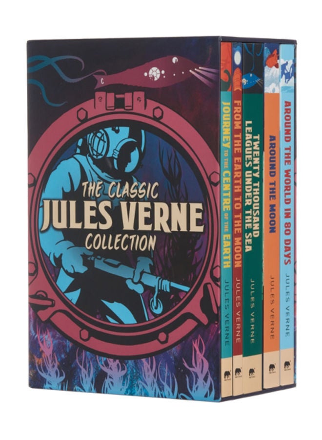 The Classic Jules Verne Collection : 5-Book paperback boxed set 