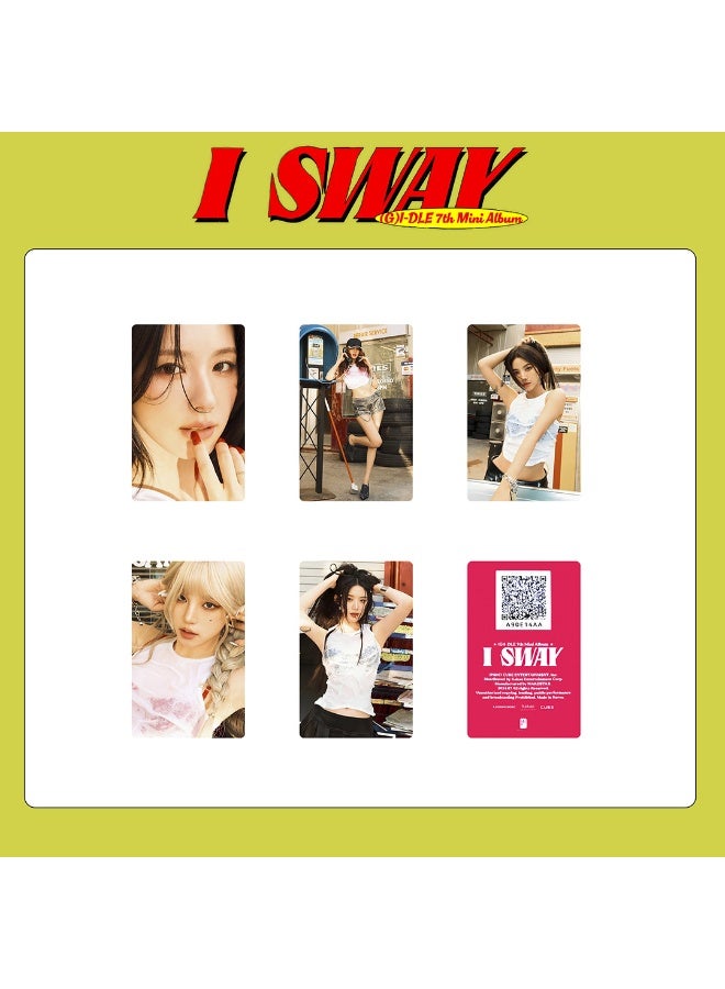 NIBEMINENT 5 Pcs Kpop (G)I-DLE I SWAY Lomo Cards Card For Fans Collection Gifts - Image 1
