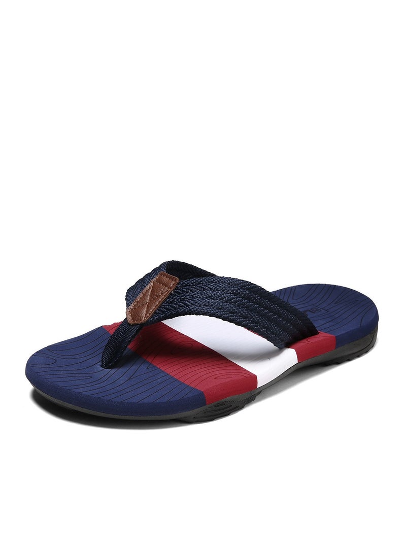 LOULUEN New Fashionable Herringbone Beach Slippers 