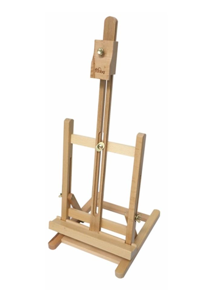 Funbo Beech Wood Table TopPainting Easel Size 20x24x45cm - Image 2