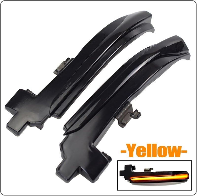 QASULER LED Sequential Dynamic Side Mirror Blinker Lights for Volvo - Image 4