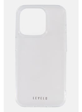 iPhone  15 Pro Lucu Matte Back Case, Transparent
