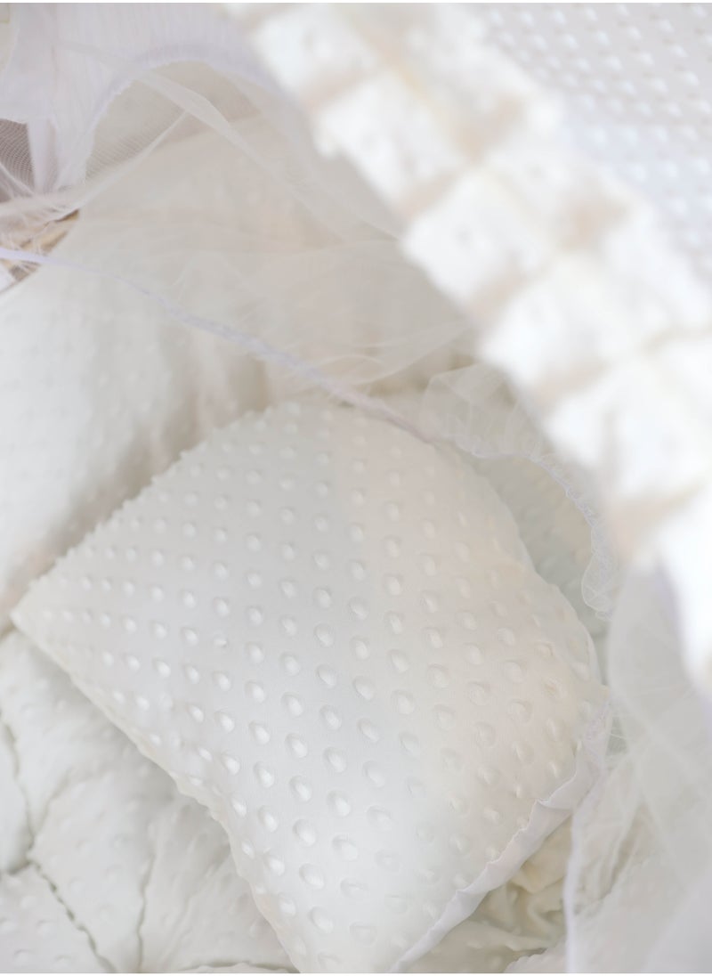 FUN MOMENT - Moses Basket Off White Color - Image 1