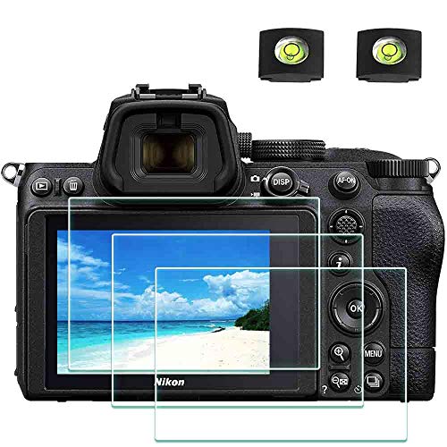 ULBTER Screen Protector for Nikon Z5 II Z50 II Z5 Zf Z6 III Z6 Z7 Z6II Z7 II Z8 Z9 Z 5 Z f Z 50 II Camera & Hot Shoe Cover,ULBTER 0.3mm 9H Hardness Tempered Glass Saver Anti-Scrach Anti-Bubble Anti-Dust [2+3Pack] - Image 1
