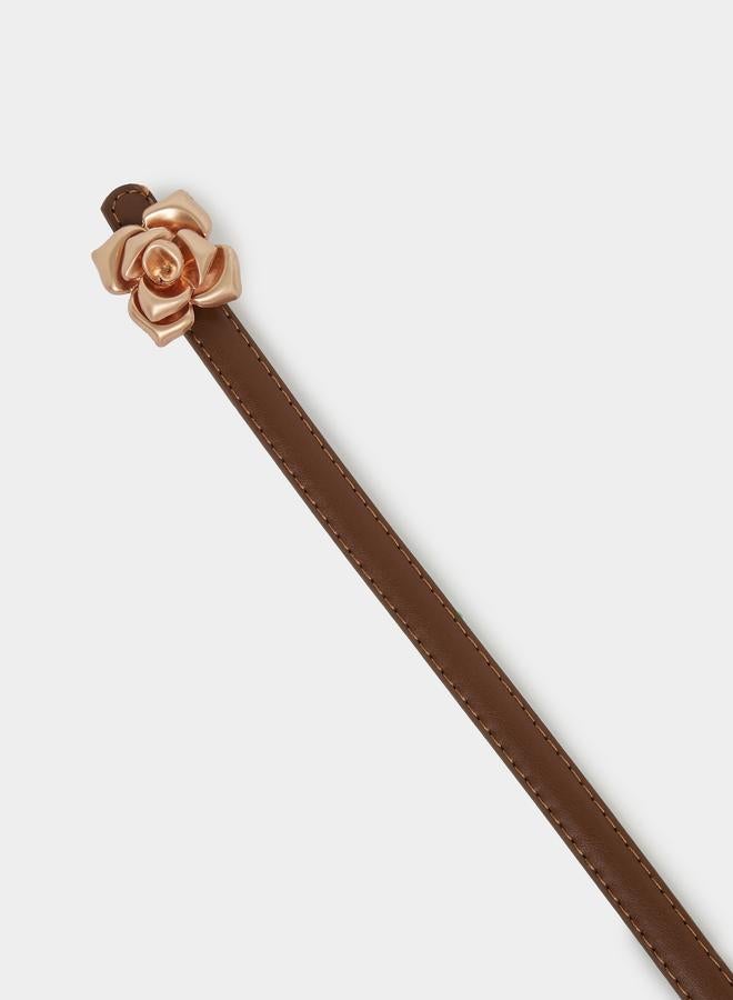 Styli Styli Floral Metal Buckle Belt  - Image 4