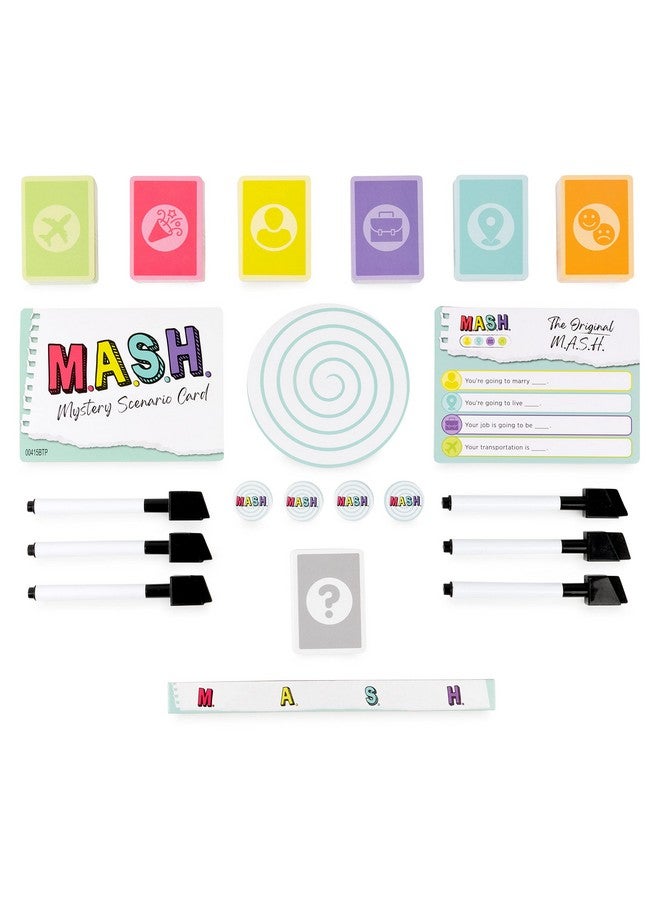 Spin Master Games MASH, Fortune Telling Adult Party Game, for Ages 17 and up - Image 2