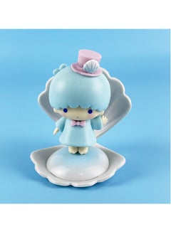 General Sanrio Blue Sea Holiday Melody Blind Box Figure Kuromi Big Eared Dog Shell Ornament Girls Gift Doll  - Image 2