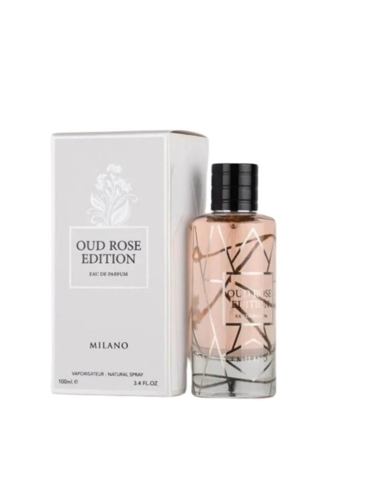 ميلانو عطر عود روز إديشين أو دو بارفيوم من ميلانو - 100 مل  - Image 2