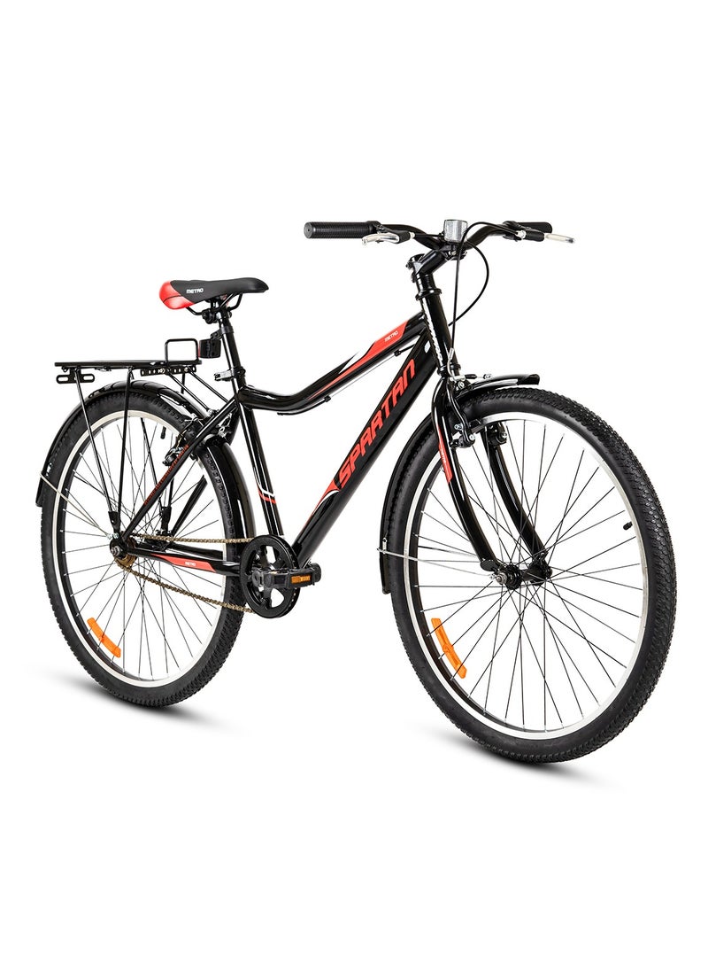 Spartan Spartan 26" Metro Bicycle Commuter - Black Red  - Image 1