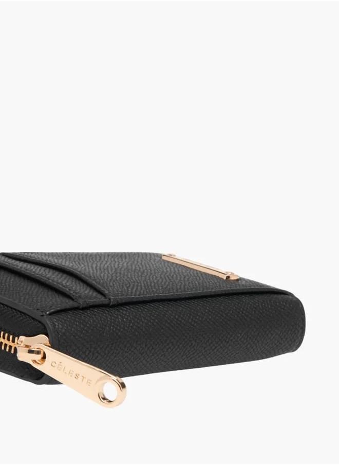 Celeste Textured Zip Around Wallet