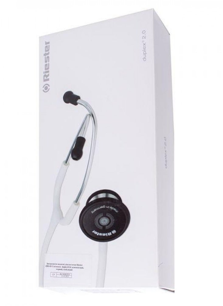 Riester - Riester 4210-01 Duplex 2.0 Stainless Steel Stethoscope Germany - Image 1