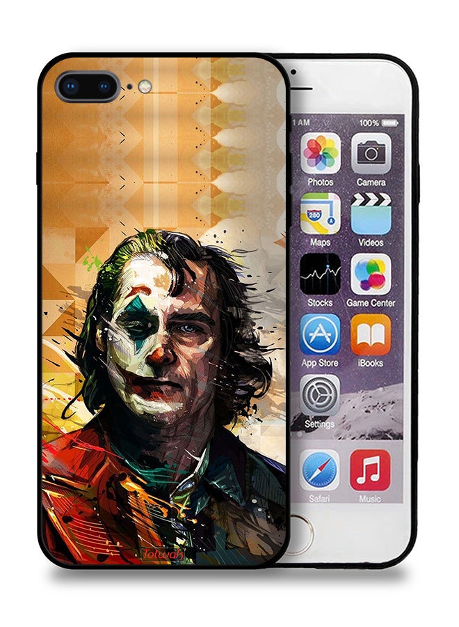 Tolwak Apple iPhone 8 Plus Protective Case Joker Paint Art - Image 1