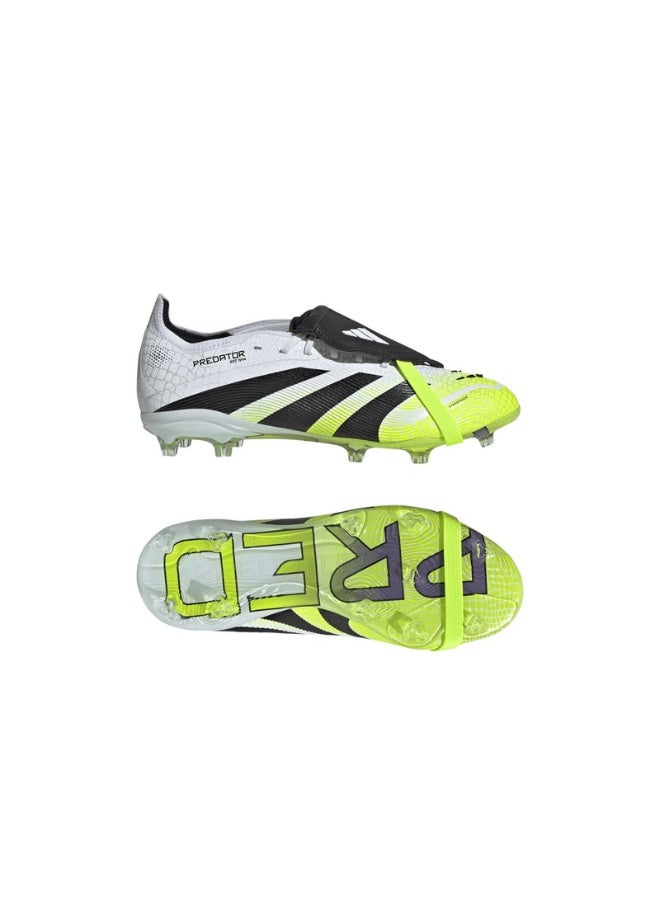 Adidas Adidas Predator Elite Ft Fg J U White Football/Soccer Shoes For Kids - Image 1