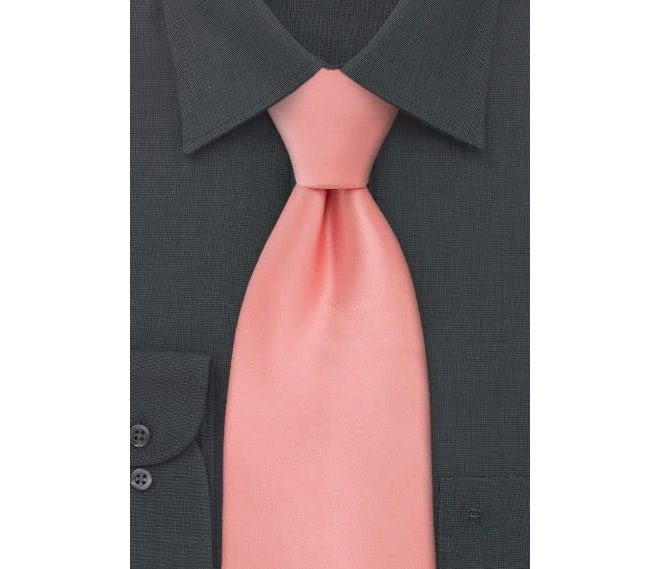 Osking Ties Men's Solid Satin Casual Formal Plain Narror Neck Tie 2.5 Inch Wide Length-58 Inch (Free Size) - Image 2