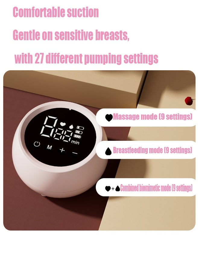 Bukela Electric Double Breast Pump with Lactation Function Wearable Hands Free Electric Automatic Breastfeeding Breast Pump - Image 4